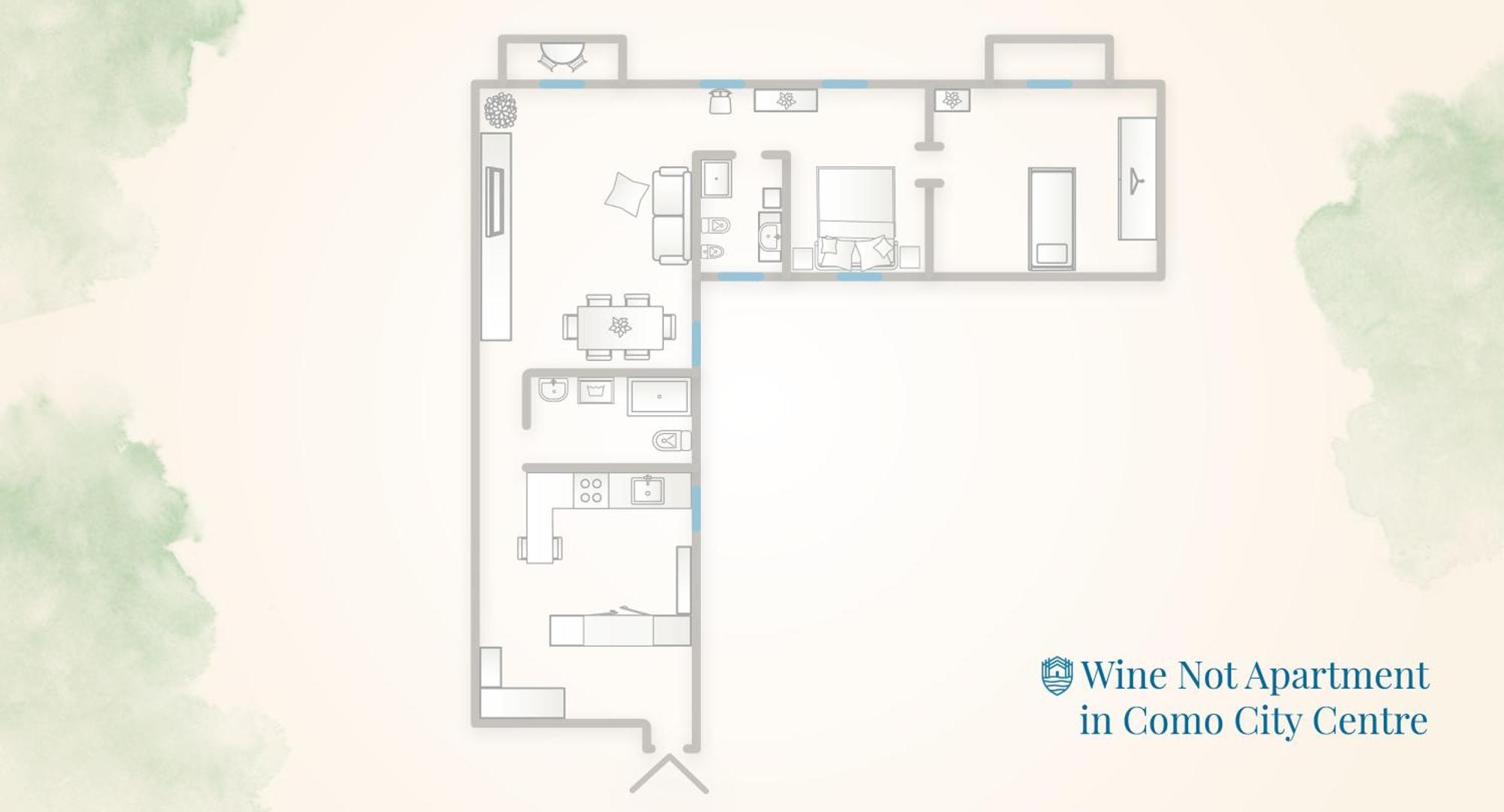 Wine Not Apartment In Como City Centre Exteriör bild